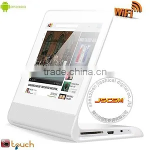 7inch Wifi Digital Picture Frame With Desk Clock thumbnail-6