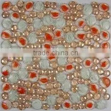 Glass Pebble Mosaic Tile thumbnail-1