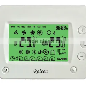 RL305 Series Wall-mount Big LCD Room FCU Thermostat thumbnail-3