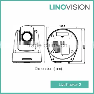 Live Stream IP Network PTZ Camera for Broadcasting thumbnail-2