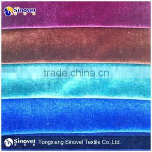 2015 Shiny Span Velvet Fabric for Garment/Women Skirt Fabric thumbnail-1