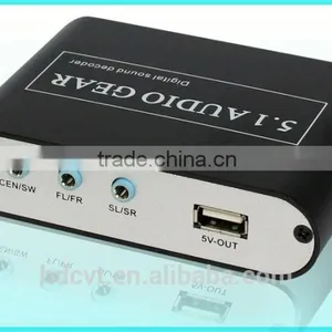 2015 Newest Digital to 5.1CH Earphone Audio Decoder thumbnail-5