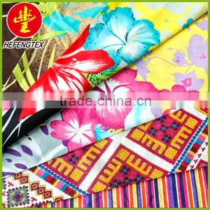 Wholesale Spandex African Wax Printed Cotton Fabric thumbnail-2