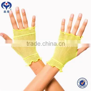 Wedding Gloves White Color Knitted Nylon Lace Gloves thumbnail-6