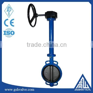 Long Neck Butterfly Valve With Manual Gearbox thumbnail-4