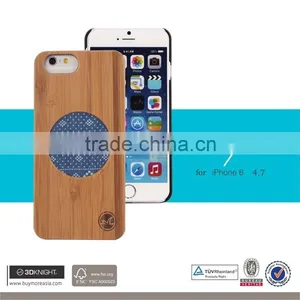 3D Knight Unique Design Case for Iphone 6 6S, Import Logs Wooden Bamboo With Jeans for Ultra Slim IPhone Case thumbnail-1