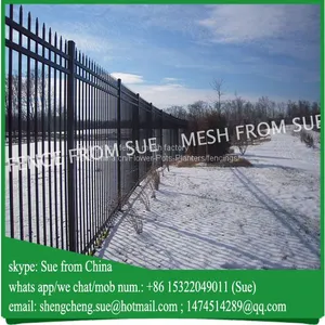 Decorative Park Used Tubular Fencing for Sale thumbnail-1