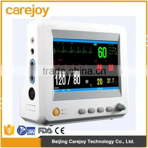 7 Inch-resolution Color Screen Lcd 6 Parameter Patient Monitor for Hospital thumbnail-1
