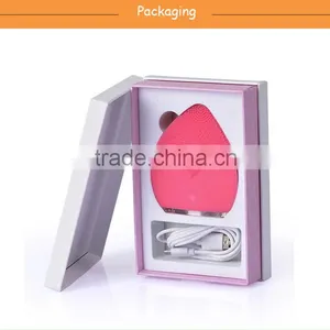 SR-1407 USB Waterproof Silicone Vibration Facial Cleansing Brush thumbnail-2