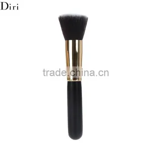 Gold Ferrule Wooden Handle Flat Contour Foundation Brush thumbnail-2