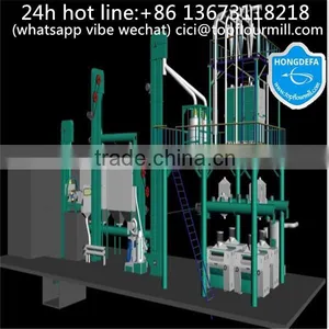 150t Durable Maize Flour Milling Machine thumbnail-6