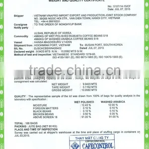 VIETNAM DECAFFEINATED ARABICA COFFEE BEANS thumbnail-4