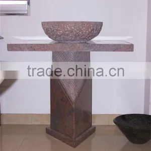 Yantai Bamboo Bathroom Sink Cabinet Basin thumbnail-1