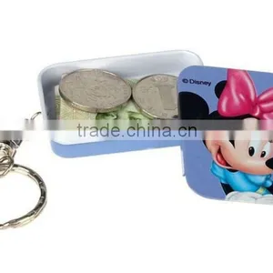 Beatiful With Ring Tin Holder Key Chain thumbnail-1