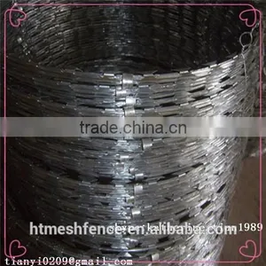 300mm BTO30 Cover Length 8m Galvanzied Concertina Razor Wire thumbnail-4