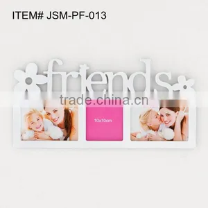 FRIENDS With 3 Photos Plastic Photo Frame thumbnail-1