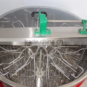 2016 Hot Sale Stainless Steel New Manual Honey Extractor for Producing Honey thumbnail-2