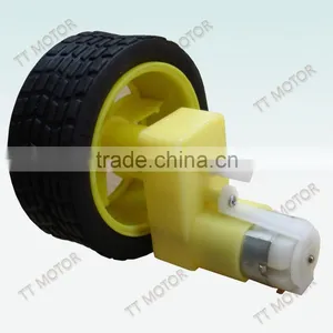 Low Speed 3v 6v dc Electric Car Wheel Motor thumbnail-1