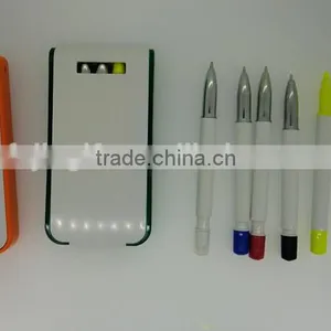 New 5 Colorful Highlighter Marker Pen Set/promtional Highlighter Pen/multi Colored Highlighter thumbnail-3
