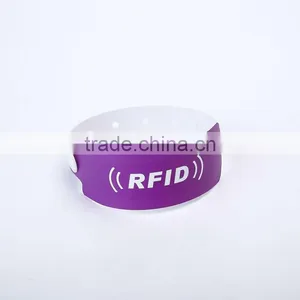 China Supplier One Time Use Paper I-CODE Sli-S RFID Wristbands Nfc Bracelet thumbnail-6