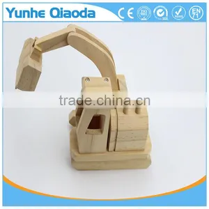 Vehicle Puzzles Rooter 3D Woodcraft Kit Assemble Paint DIY Toys for Kids Adults the Best Birthday Gift thumbnail-2
