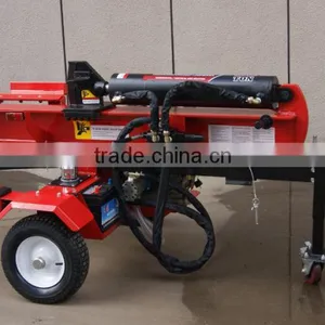 Red 50T Diesel Log Splitter, Wood Split Machine thumbnail-4