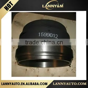 Hot Sale Heavy Duty Truck Semi-metallic Brake Drum Oem 1599012 for Volvo thumbnail-1