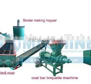 Industrial Power Saver Coal and Charcoal Briquette Exruder Machine Factory thumbnail-5