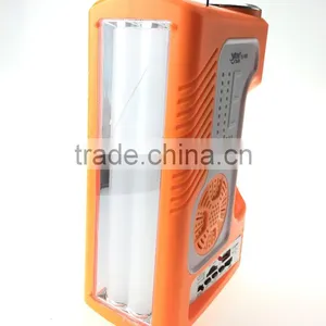 Mini Home Energy System Solar Energy System FM Radio With Torch thumbnail-4