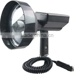 Factory Supply 12V 100W Portable Searching Halogen Lamp Spot Light Work Lamp Search Spotlight thumbnail-2