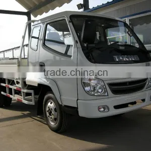 Diesel 3 Ton Flat Truck With Turbo Charger thumbnail-2