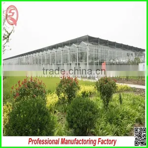 Best Selling High Quality SQ-9.6 Glass Greenhouses With Stable Structure thumbnail-3