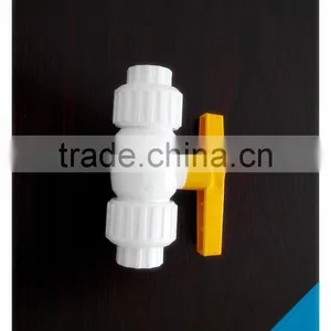 Good Price Ppr Plastic Double Union Plastic Ball Valve thumbnail-2