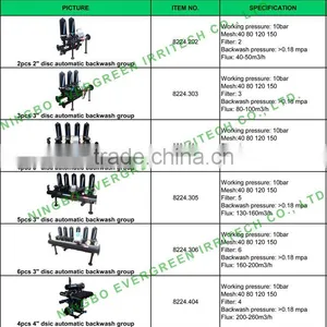 3/4" 120 Mesh Y-type DISC Filter Drip Irrigation Water Filter With High Quality thumbnail-3