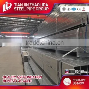 Cold Rolled Dia 10 mm - 101 mm Hot Dipped Galvanized Welded Rectangular of Weight per Ton thumbnail-3