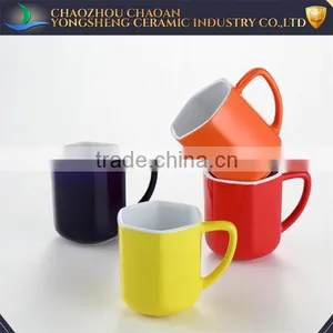 Wholesale Different Color Glazed 12oz Ceramic Drinking Snack Cup Factory thumbnail-1