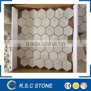 Good Price Carrara White Marble Mosaic thumbnail-1