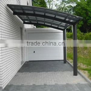 2014 Best Quality Polycarbonate Sheet Carport for Motorcycle thumbnail-1