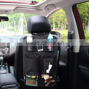 Backseat Organizer for Kids Car Back Seat Organizer With Tissue Holder and Removable Pocket thumbnail-1