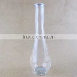 Clear Glass Vase / Flower Bottle thumbnail-1