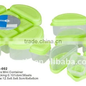Plastic Mini Combine Storage Bento Lunch Box and Food Containers thumbnail-1
