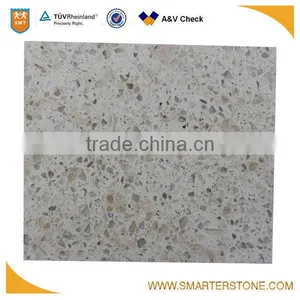 Hot Sale White Artificial Quartz Stone in American thumbnail-1