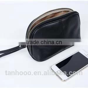 Fashion Travel Hanging Professional Wholesale PU Leather Makeup Bag thumbnail-1