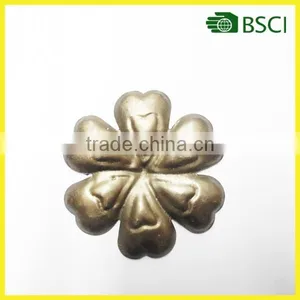 YS15B066 Flower Flat Iron Parts for Home Decoration or Garden Decor thumbnail-1