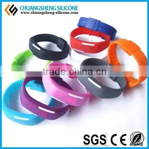 Led Silicone Wristband Watch thumbnail-3