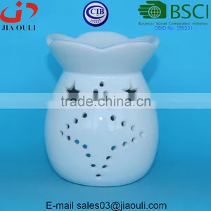 Popular Sales White Essential Oil Ceramic Burner Aroma Diffuser thumbnail-3
