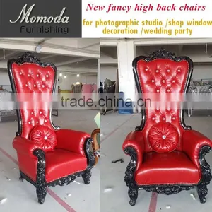 YM01 Hot Sale High Back King Chair,wedding King Chair,throne King Chair thumbnail-1