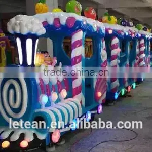 Children Amusement Candy Theme Park Equipment Ride Electric Kids Train For Sale LT-7051 thumbnail-1