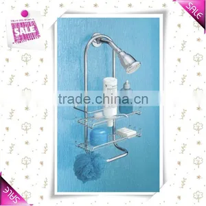 2-Tier Modern Stainless Steel Hanging Bathroom Show Caddy From China thumbnail-1