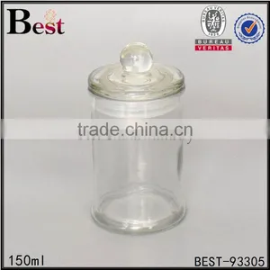 150ml Clear Glass Airtight Small Container for Spices Wholesale thumbnail-1